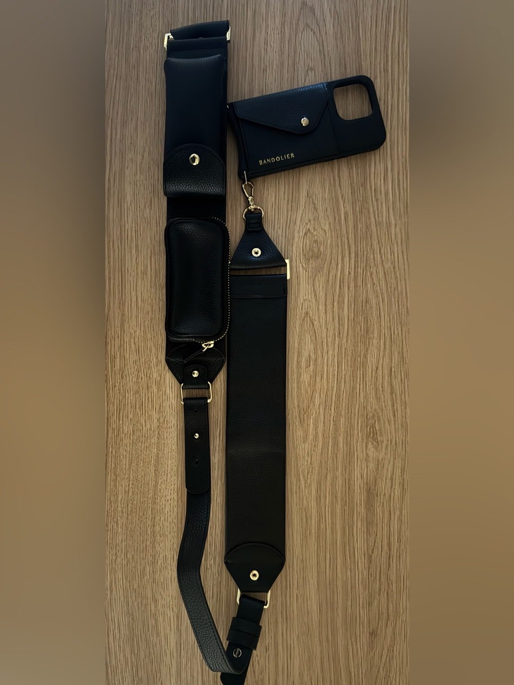 Bandolier Billie Utility Leather Crossbody